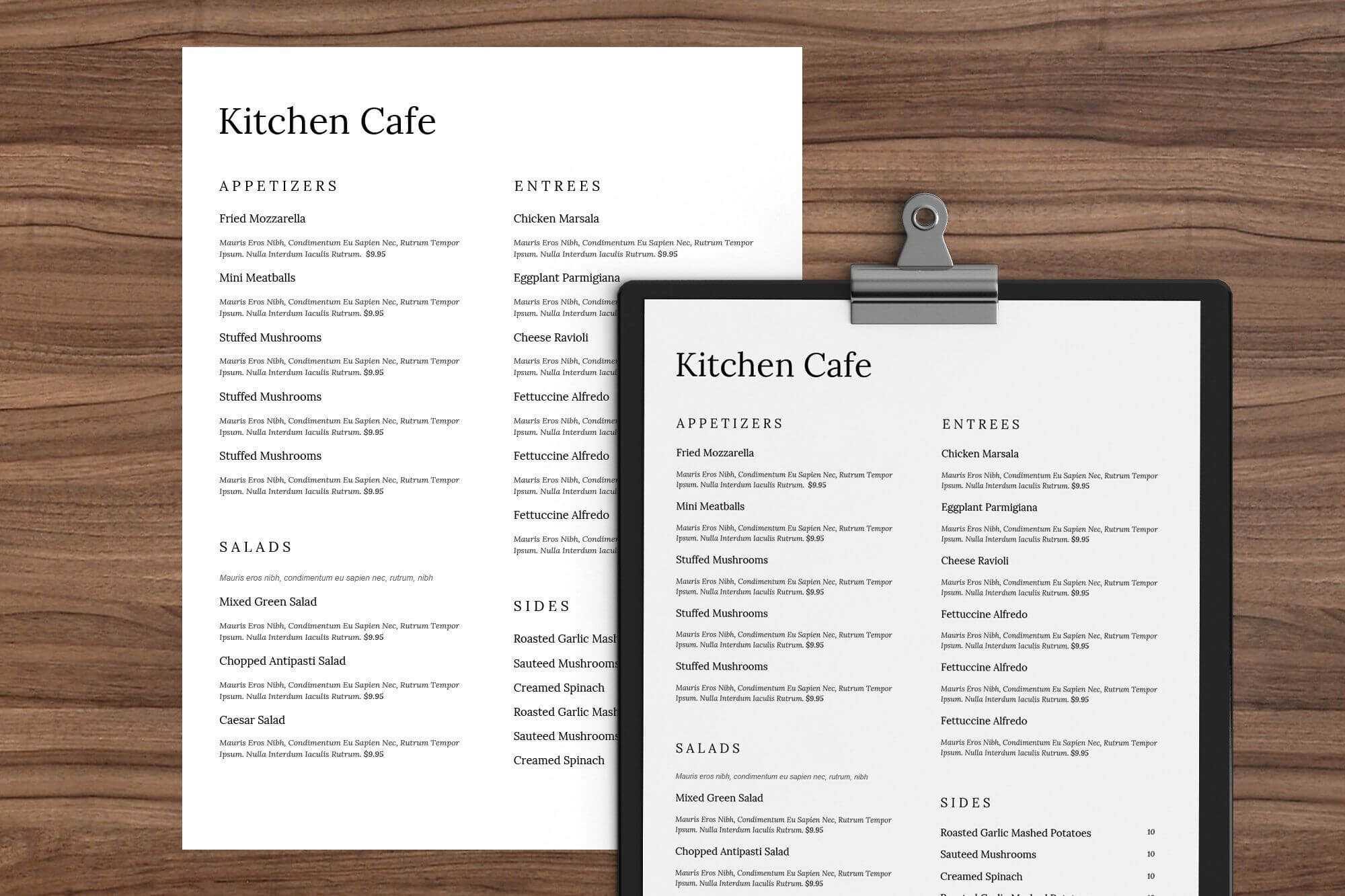 001 Menu Templates Free Download Word Template Dreaded Cafe In Free Cafe Menu Templates For Word