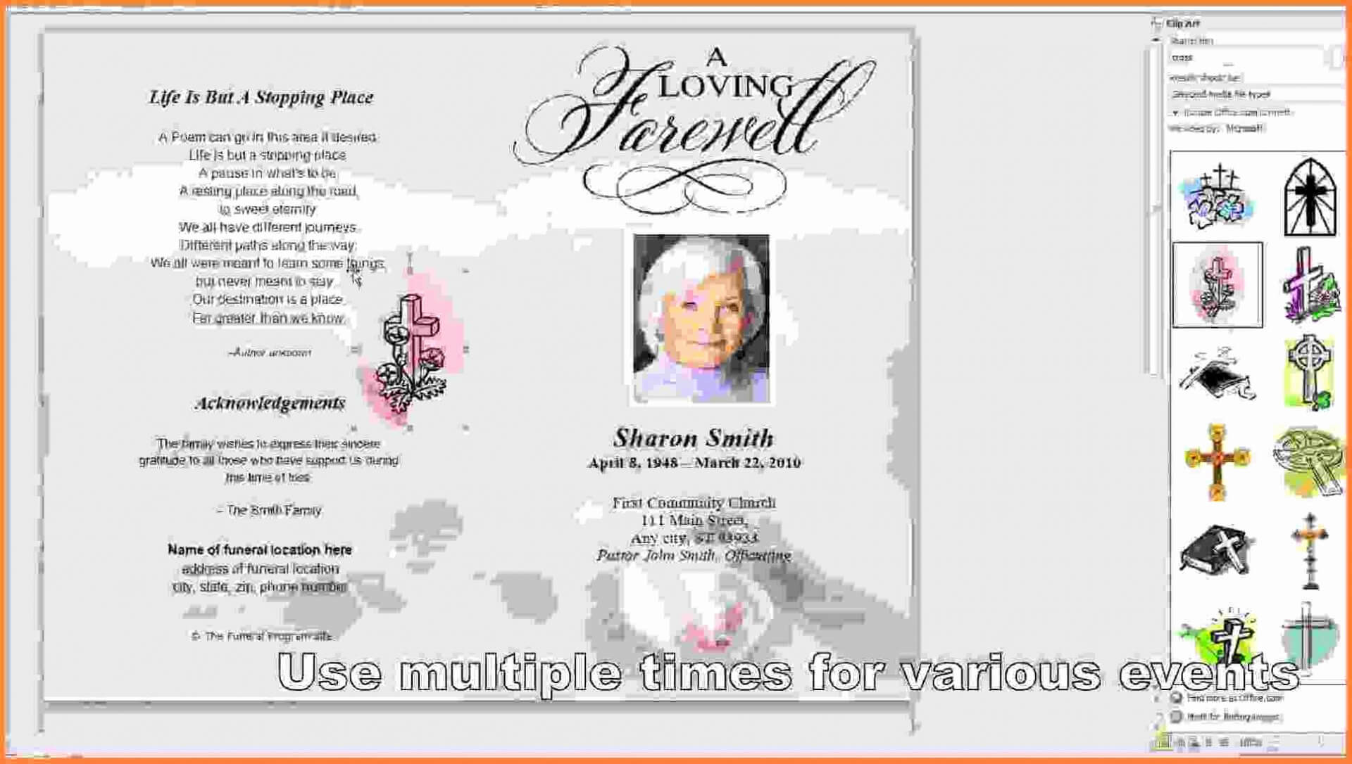 001 Template Ideas Free Memorial Awful Cards Card Word Within Memorial Cards For Funeral Template Free