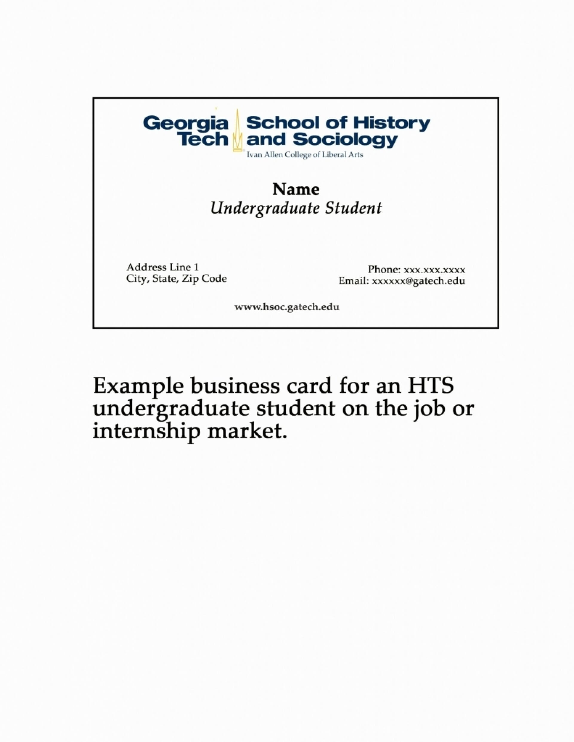 001 Template Ideas Pt Sample Business Card Best Student Free Throughout Student Business Card Template
