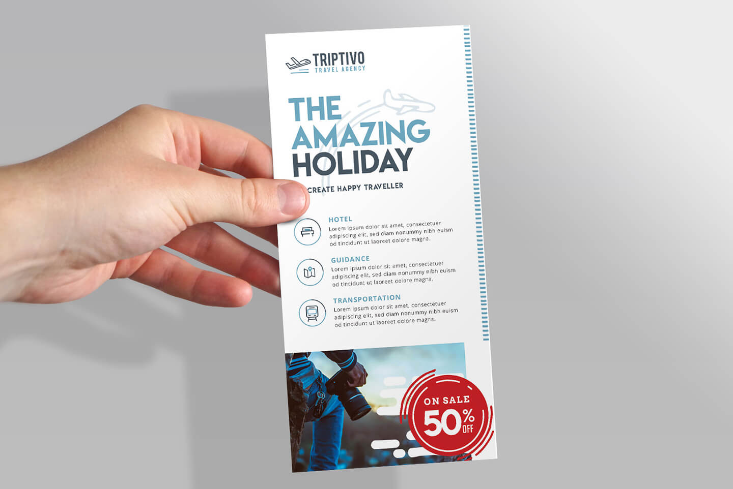 002 Free Rack Card Mockup Template Stunning Ideas Templates In Dl Card Template