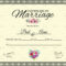 002 Template Ideas Certificate Of Marriage Beautiful within Certificate Of Marriage Template