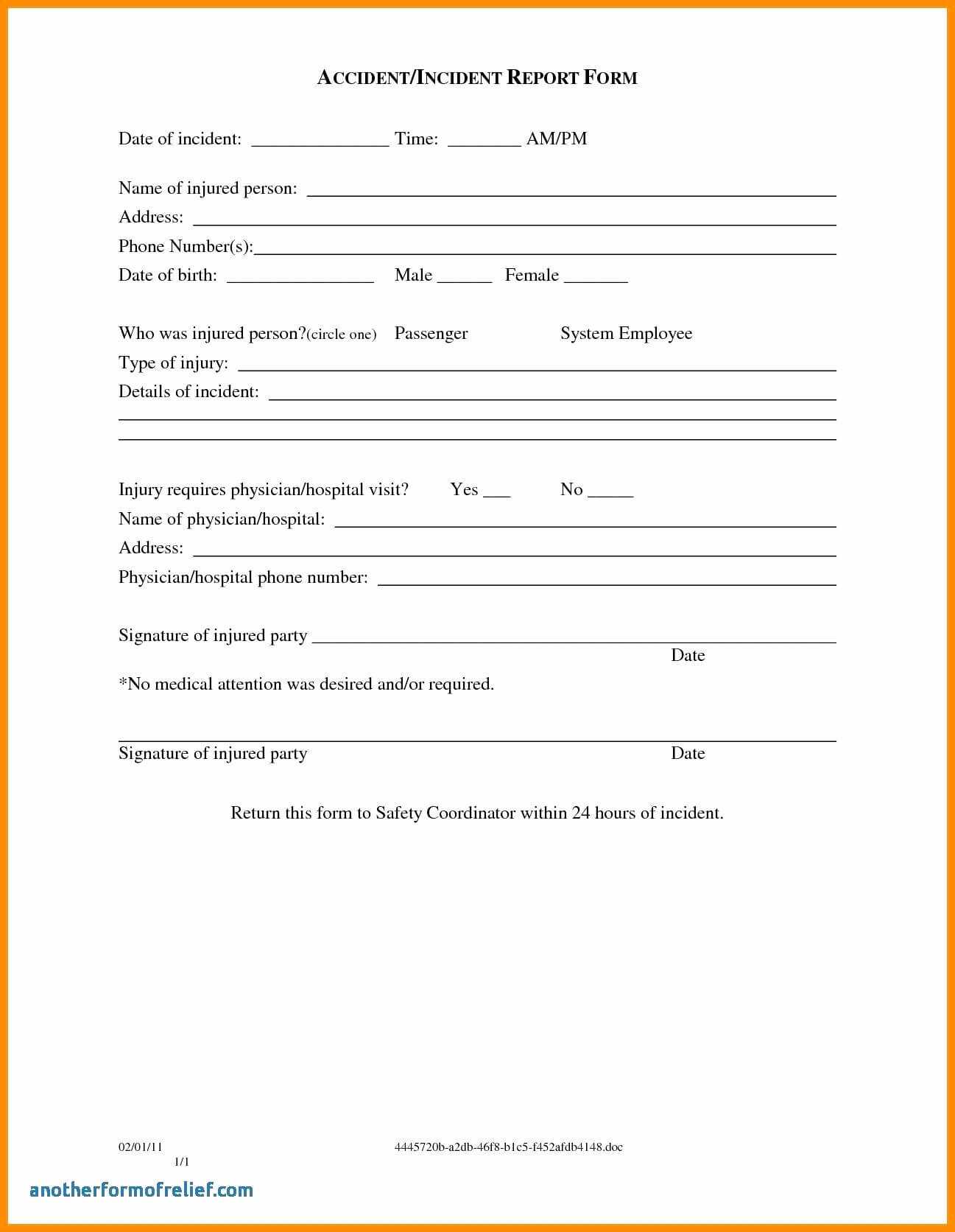 003 Template Ideas Incident Reportm Accidentms Hazard For Hazard Incident Report Form Template