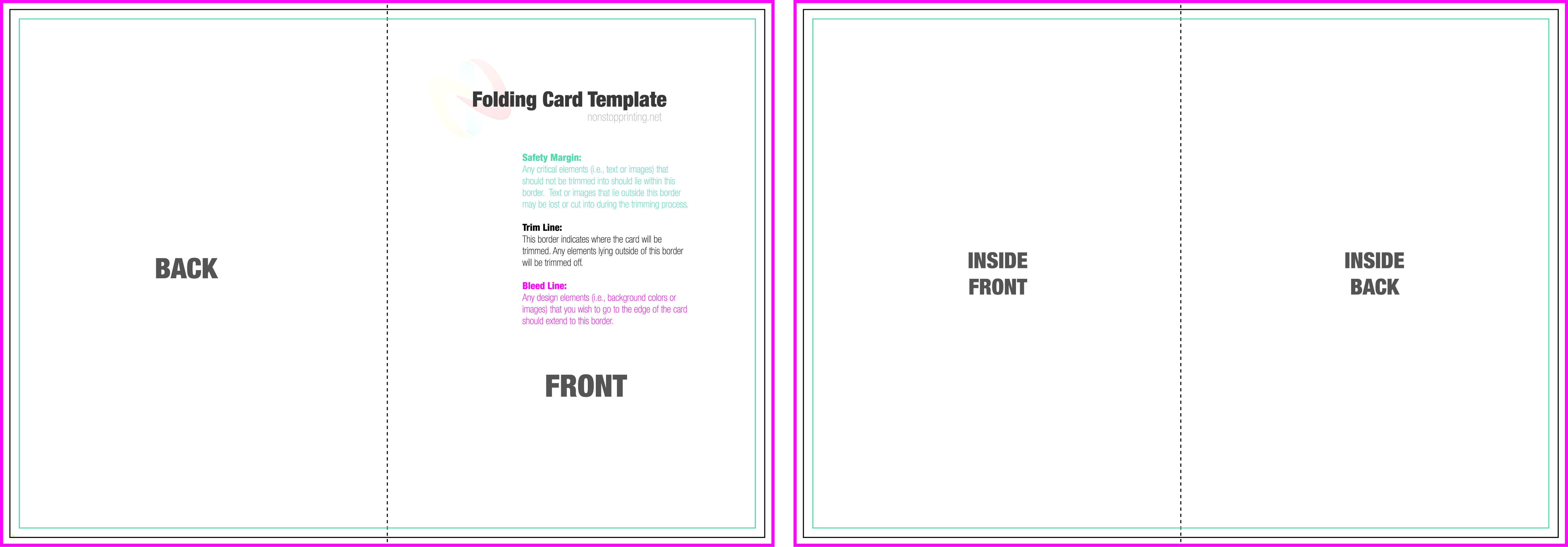 004 Blank Quarter Fold Card Template Free Ideas Greeting Within Free Blank Greeting Card Templates For Word
