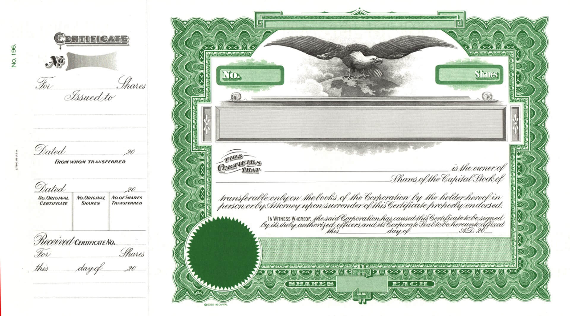 004 Free Stock Certificate Online Generator With Pertaining To Free Stock Certificate Template Download