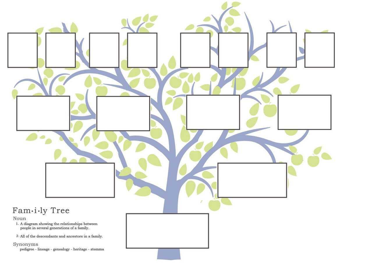 004 Simple Family Tree Template Ideas Breathtaking Pdf To Intended For 3 Generation Family Tree Template Word