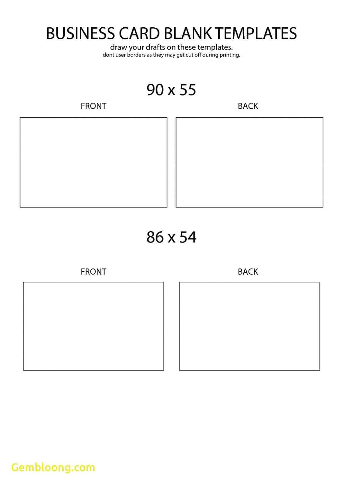 004 Template Ideas Free Blank Business Card Templates For Business Card Size Photoshop Template