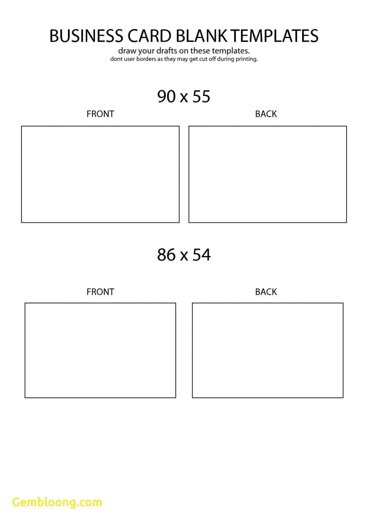 004 Template Ideas Free Blank Business Card Templates For Business Card Size Template Psd