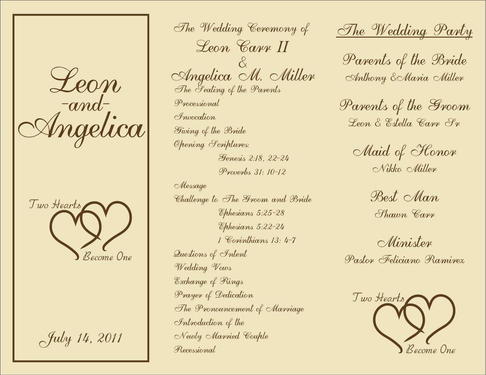 004 Template Ideas Free Printable Wedding Program Templates Throughout Free Printable Wedding Program Templates Word