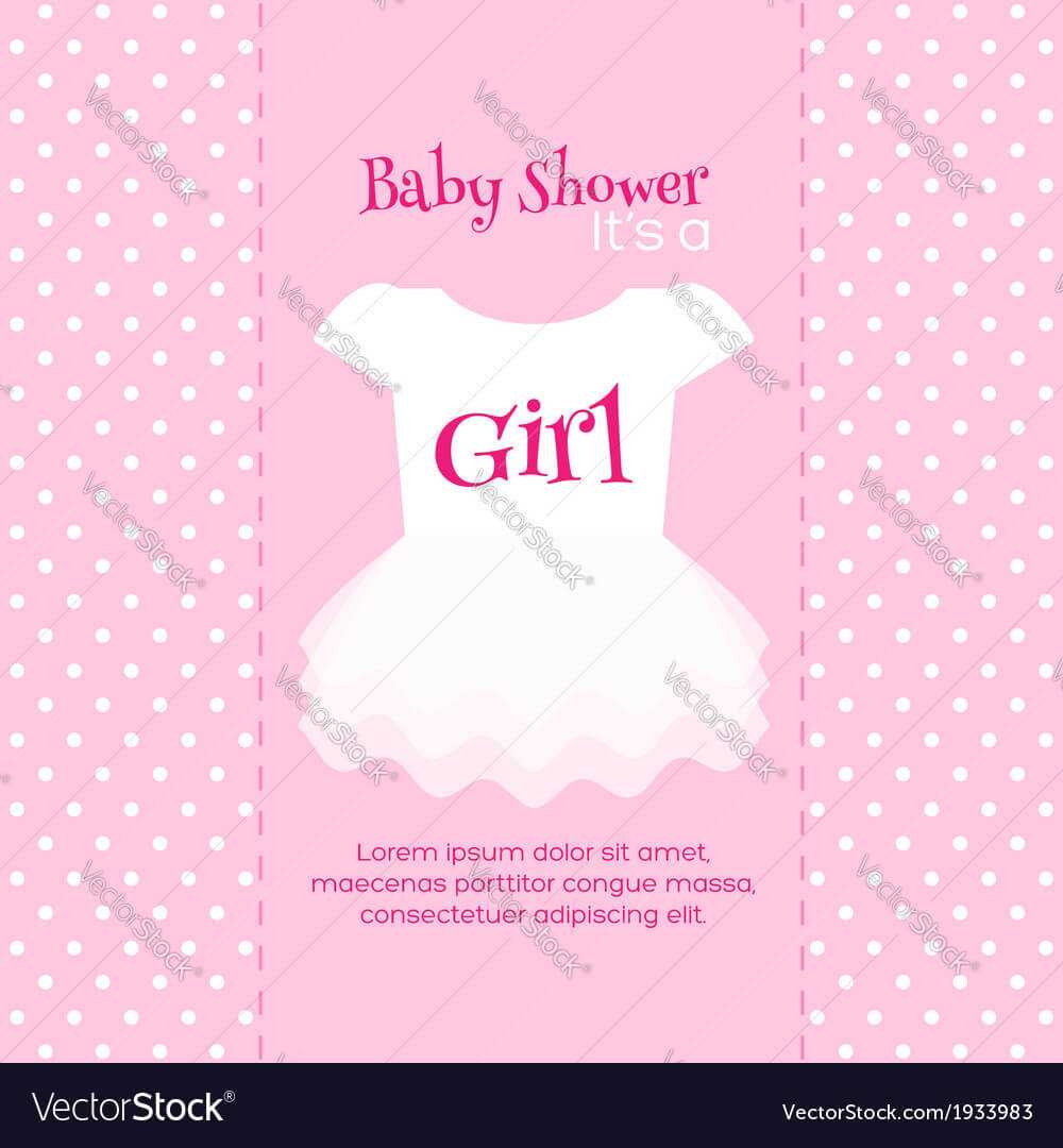 005 Baby Shower Invitation Template Vector Ideas Regarding Free Baby Shower Invitation Templates Microsoft Word