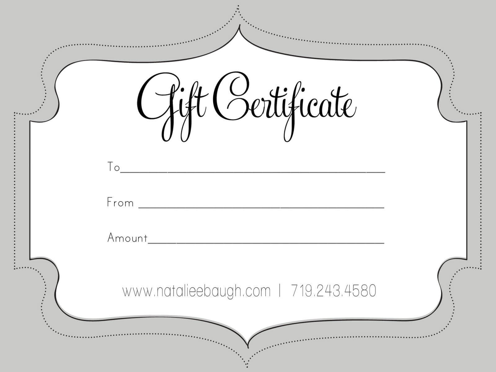 006 Blank Gift Certificate Template Astounding Ideas Pertaining To Christmas Gift Certificate Template Free Download