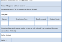 006 Test Plan Template Word Nttizml9 Archaicawful Ideas inside Software Test Plan Template Word