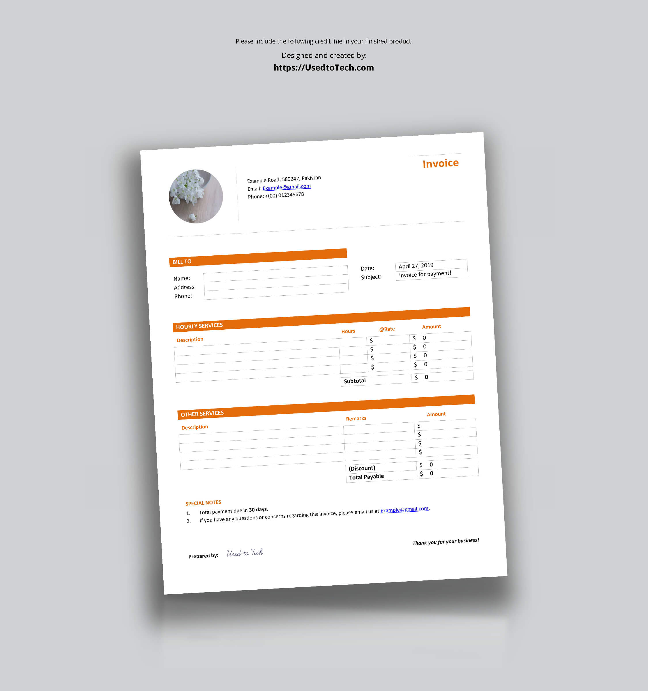 007 Professional Invoice Template Header Templates For Ms Regarding Header Templates For Word