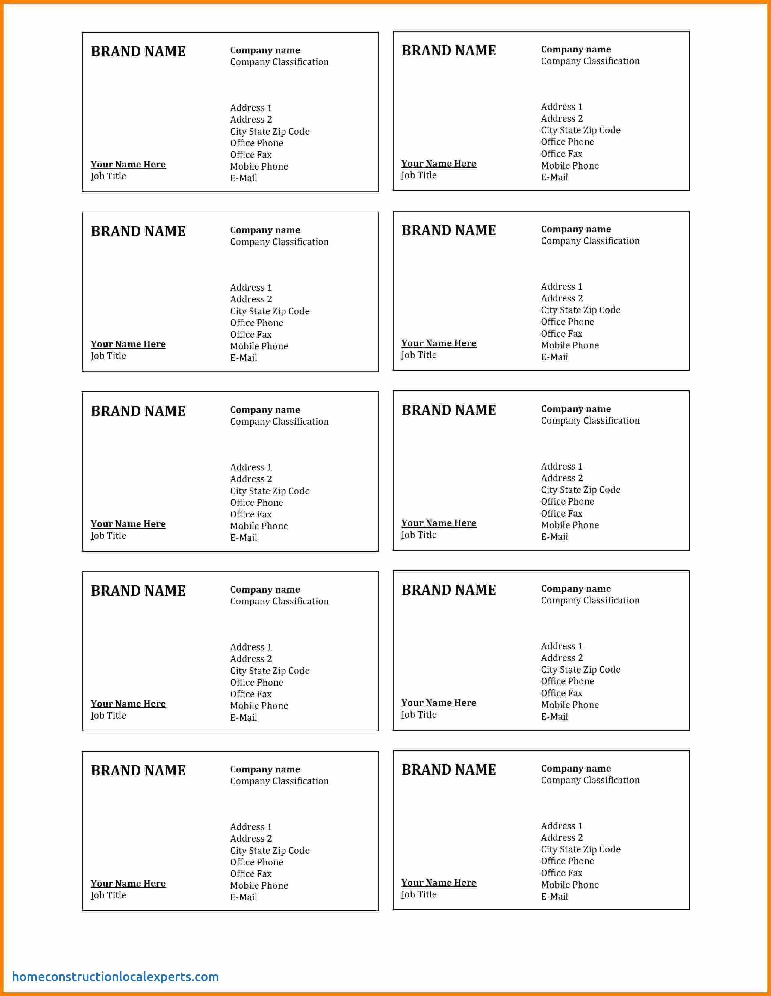 008 Microsoft Word Business Card Template Blank How To Make With Regard To Business Cards Templates Microsoft Word