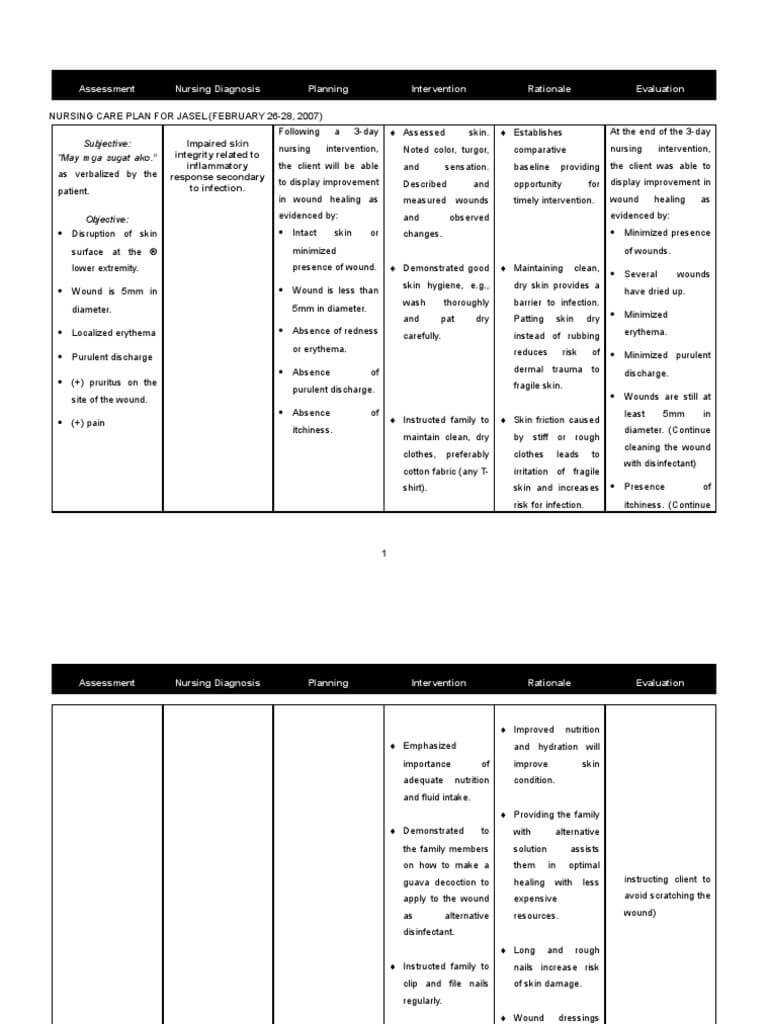 010 Nursing Care Plan Template Unbelievable Ideas Pdf Free Throughout Nursing Care Plan Template Word