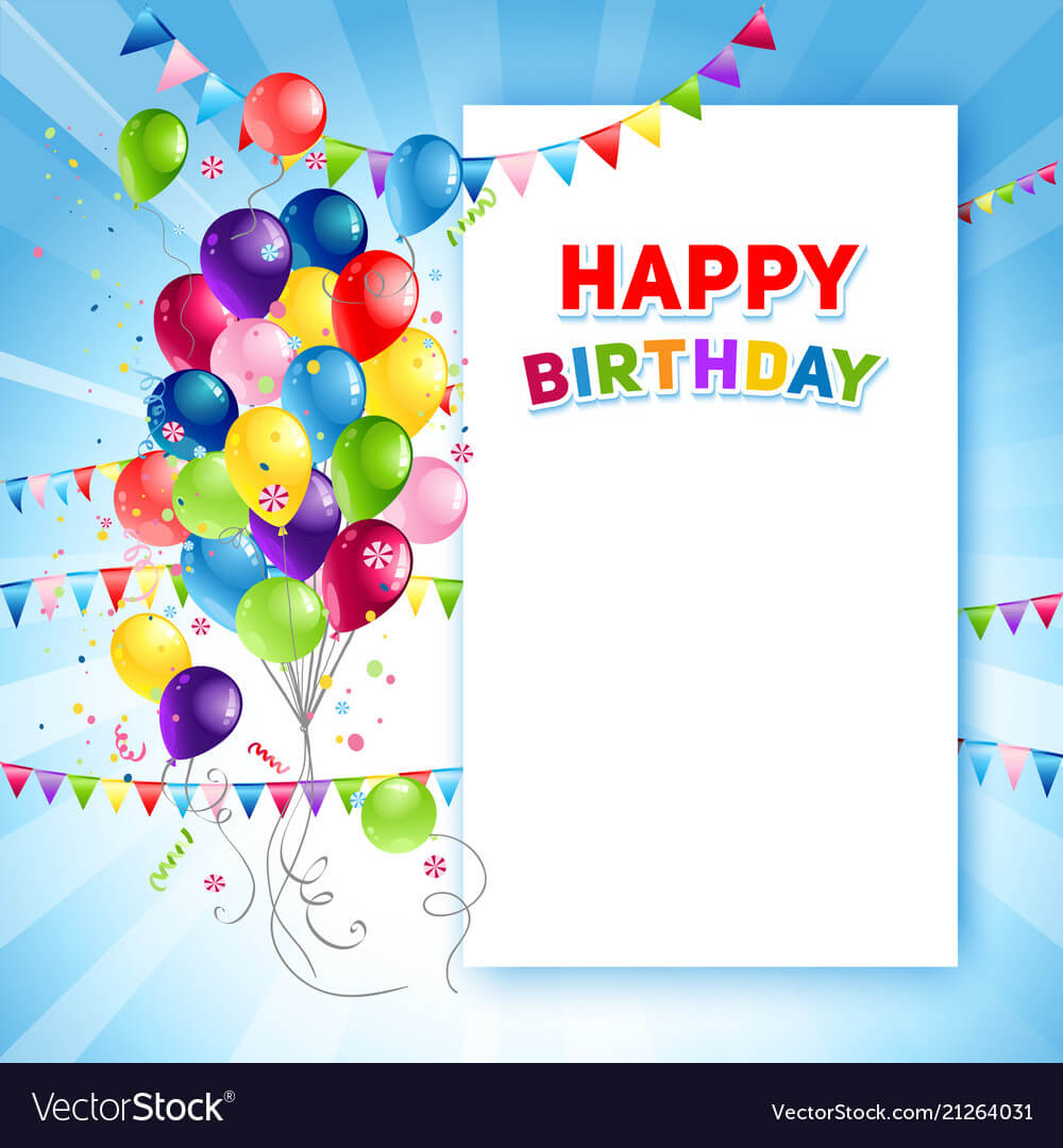 011 Free Birthday Card Templates Festive Happy Template Pertaining To Birthday Card Template Microsoft Word