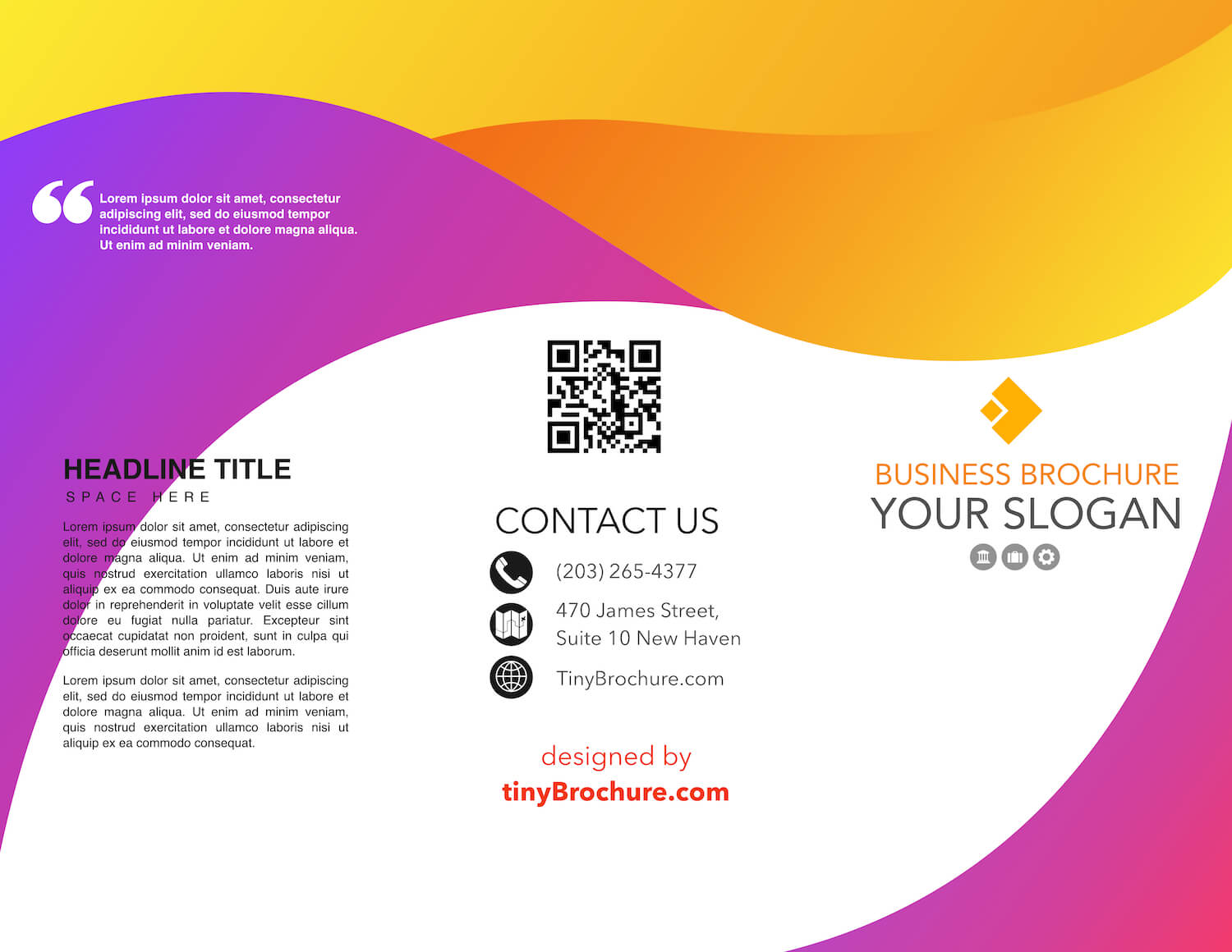 011 Trifold Brochure Template Google Slides Templates Drive In Brochure Template Google Drive