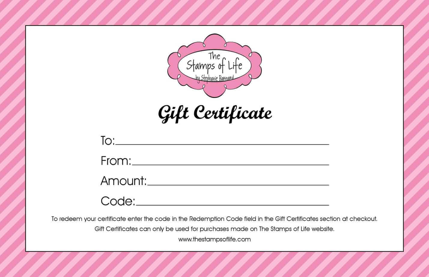 012 Free Printable Gift Certificates Template Ideas Within Present Certificate Templates