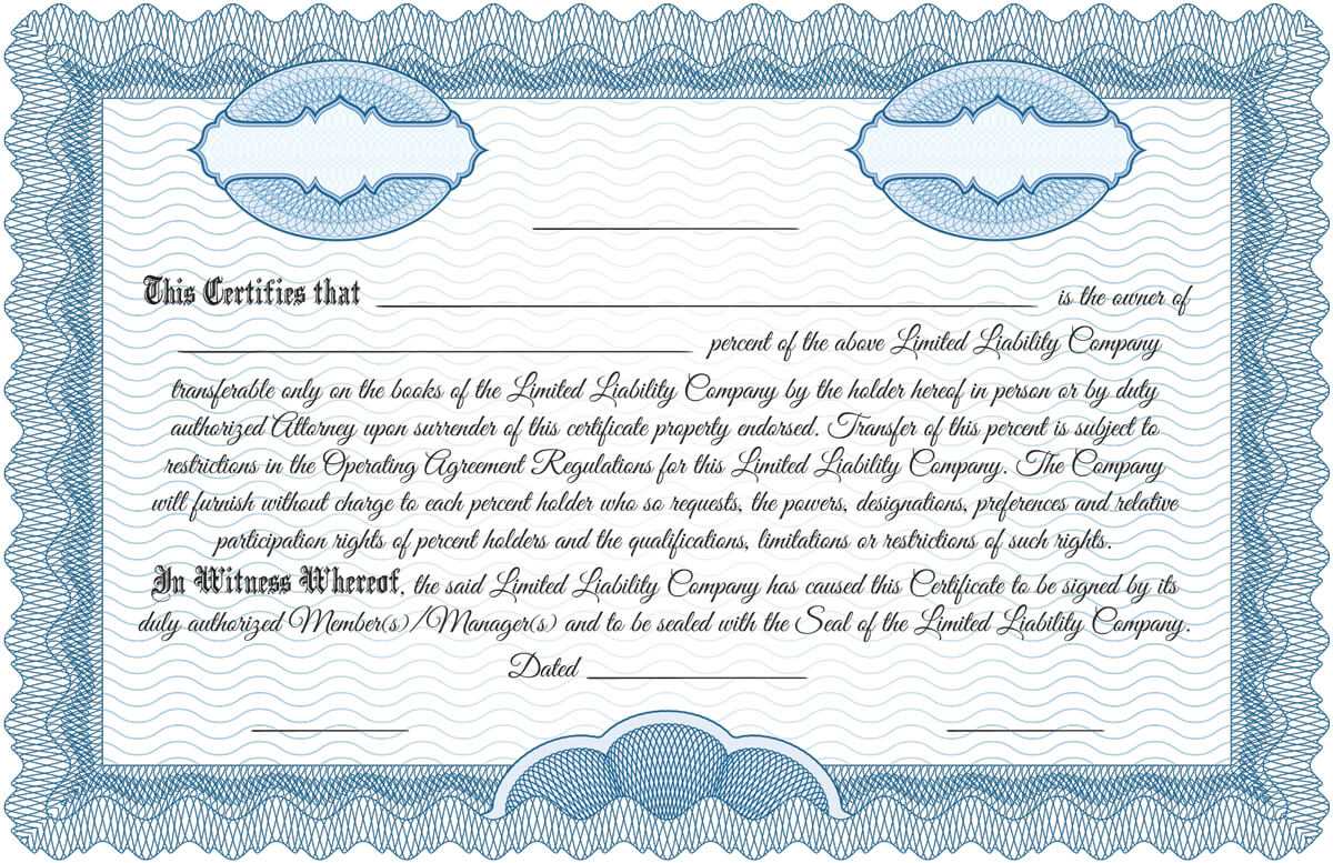 012 Llc Klasickc3A1 Template Ideas Member Staggering Inside Llc Membership Certificate Template Word