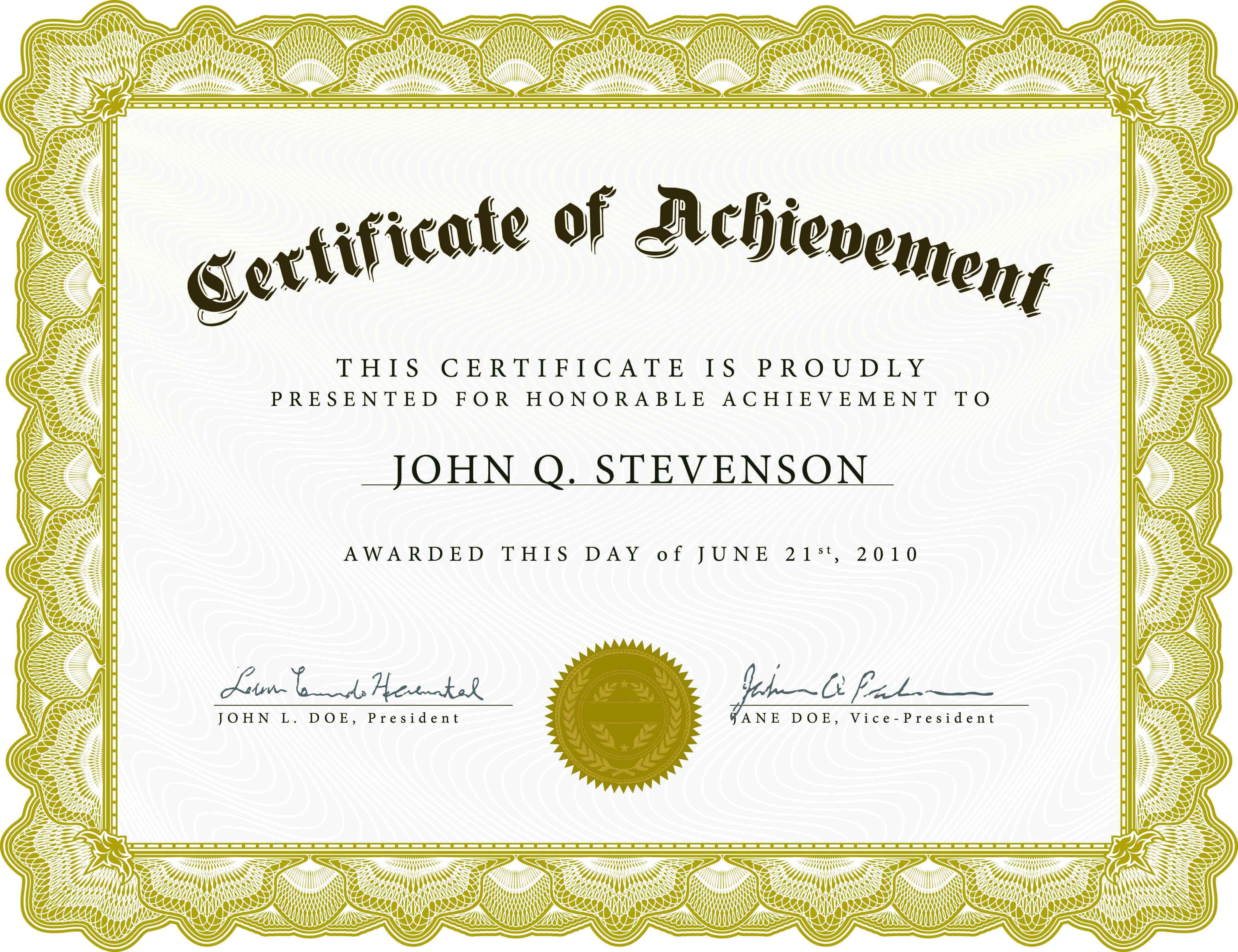 012 Template Ideas Recognition Certificate Beautiful Free Of With Beautiful Certificate Templates