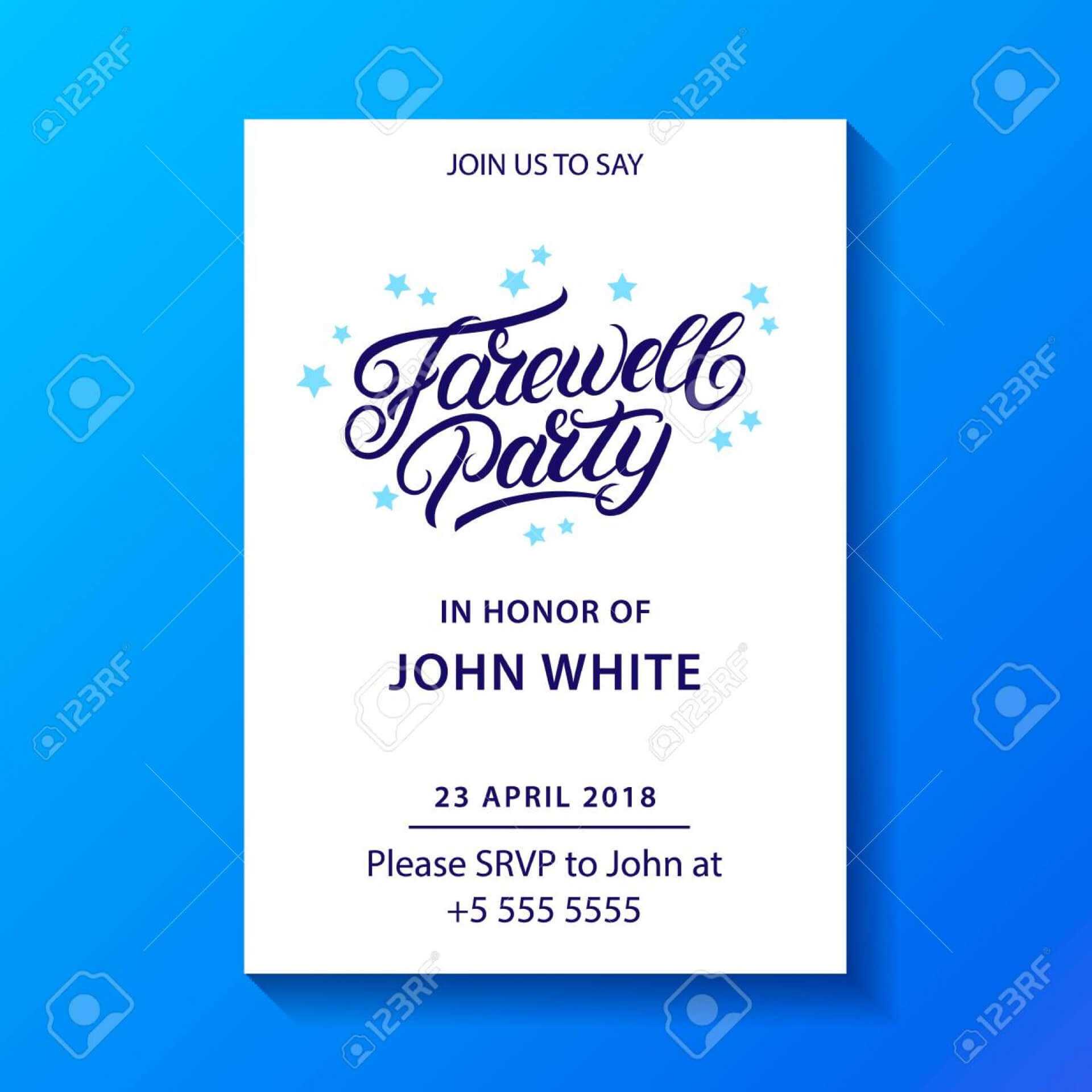 013 Boss Farewell Invitation Daily Motivational Quotes Send With Farewell Invitation Card Template