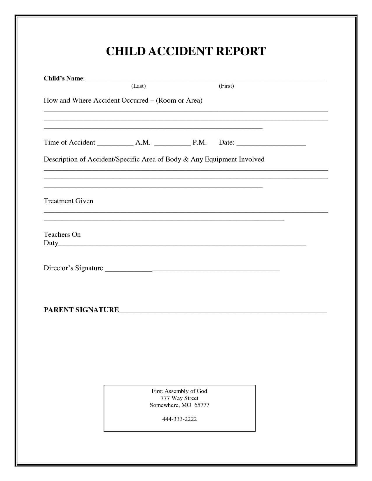 015 Incident Report Form Template Word Uk Ideas Shocking Regarding Incident Report Template Uk