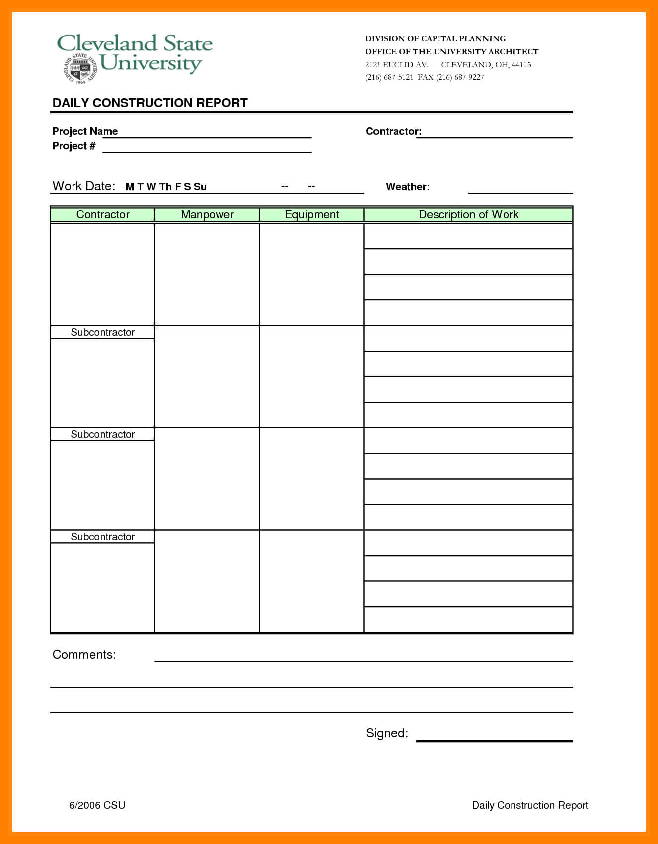 017 Daily Report Template Excel Construction 9 Impressive Pertaining To Construction Daily Progress Report Template