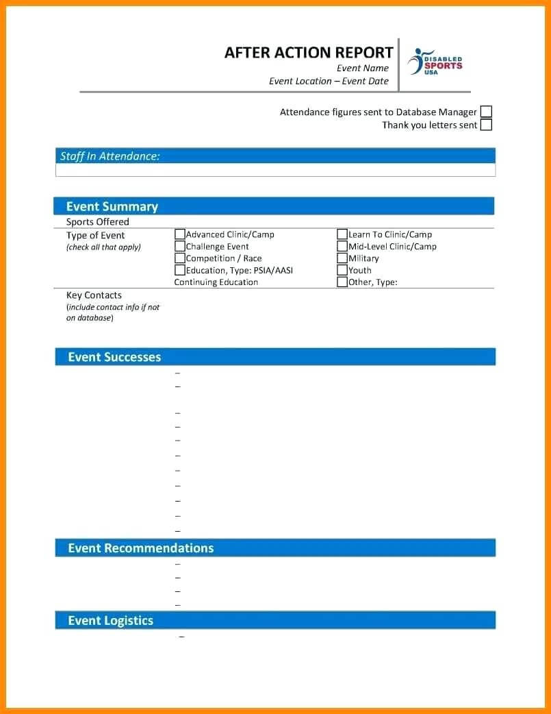 018 Template Ideas Full Size Of Simple After Action Report Regarding After Event Report Template