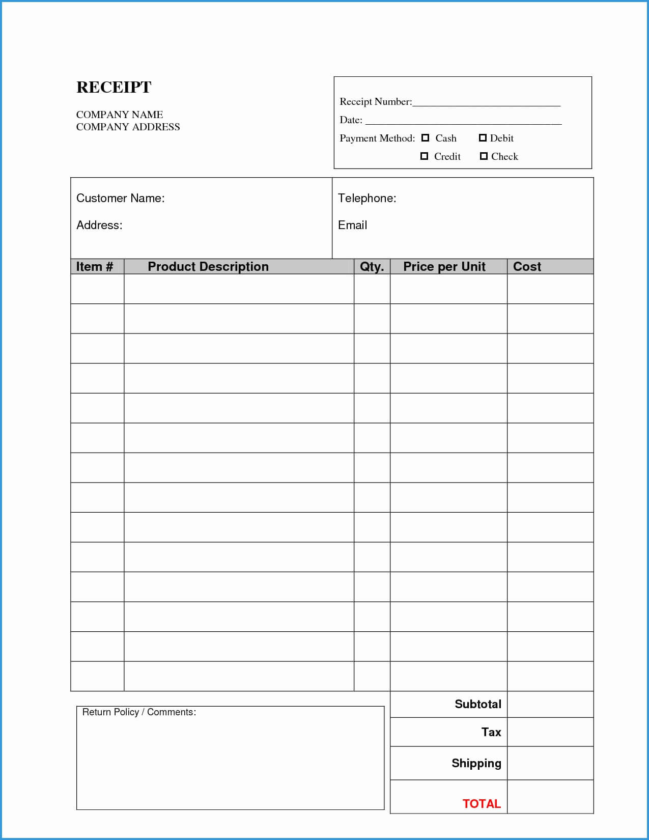 018 Vatsalespriceexcludingtax Template Ideas Free Downloads In Free Downloadable Invoice Template For Word