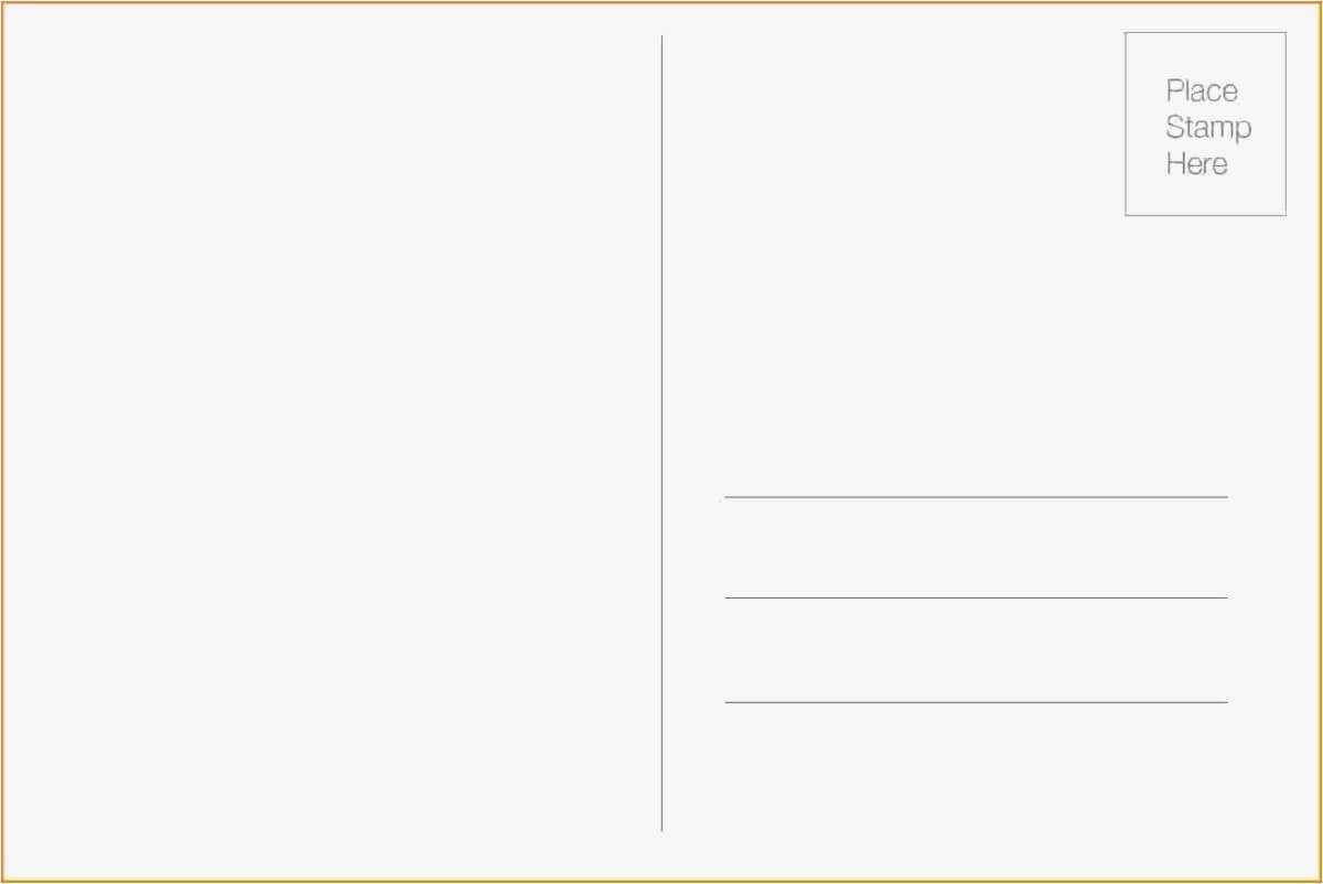 019 Postcard Template Free Download Awesome Ideas Avery With Post Cards Template