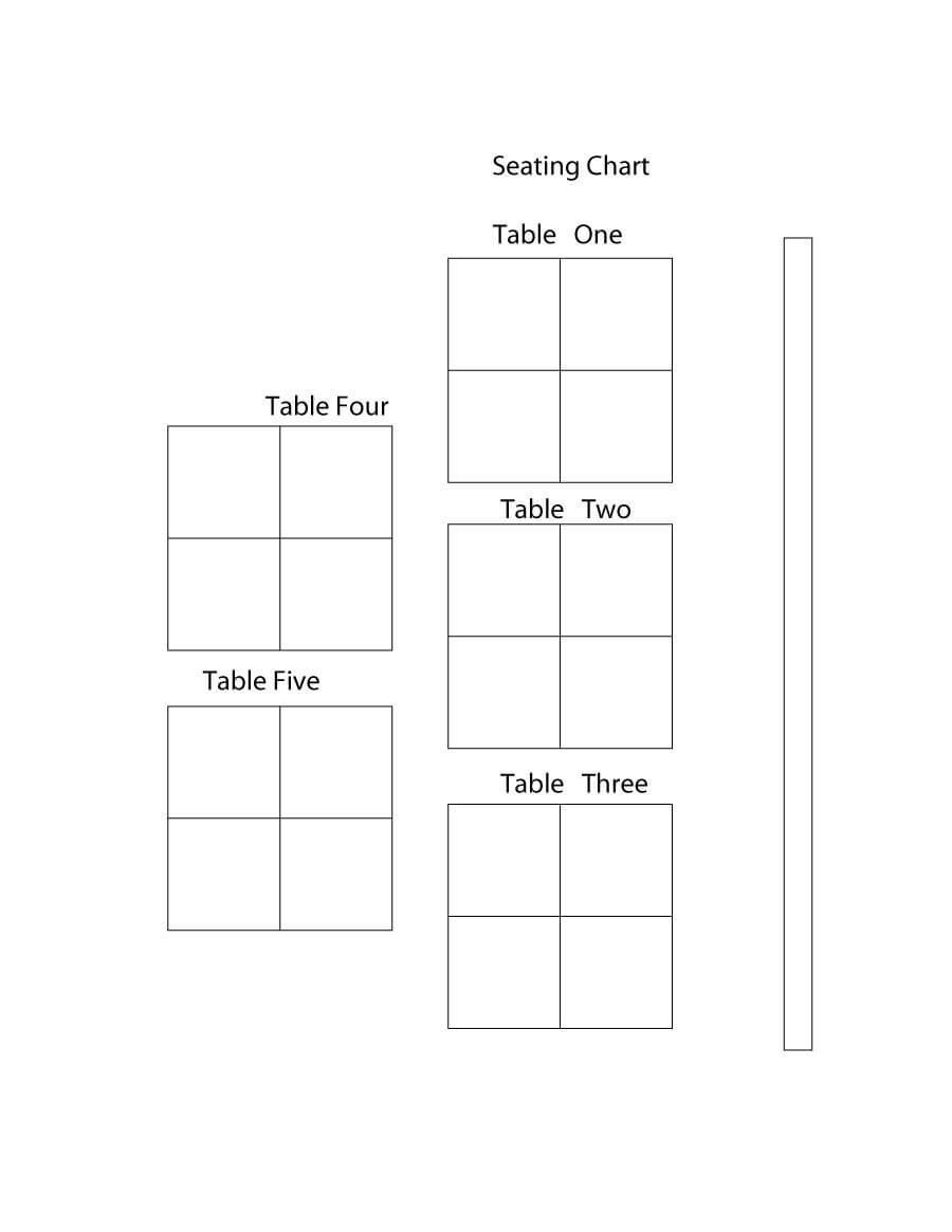 019 Seating Charts Wedding Templates Chart Template In Wedding Seating Chart Template Word