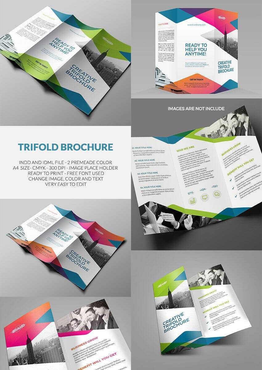 020 Indesign Brochure Templates Free Template Outstanding With Tri Fold Brochure Template Indesign Free Download