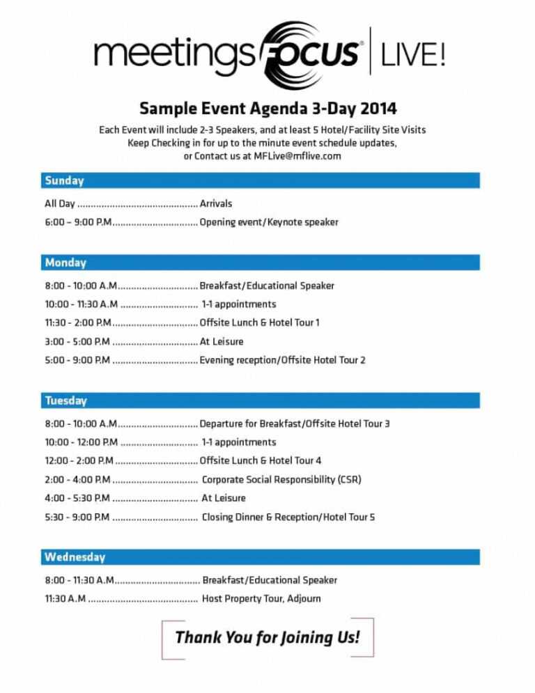 022 Free Event Program Template Templates Designs Archive In Event