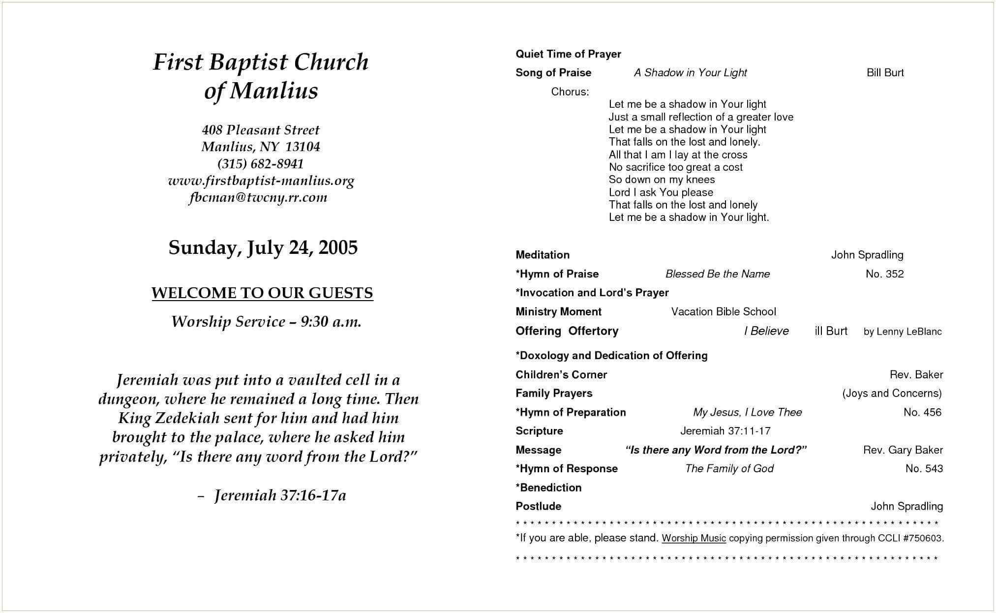 025 Church Program Template Word Wedding Search Bulletin Within Church Program Templates Word