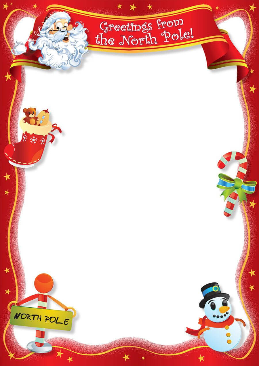 025 Template Ideas Letters From Santa Archaicawful Word Uk Inside Santa Letter Template Word