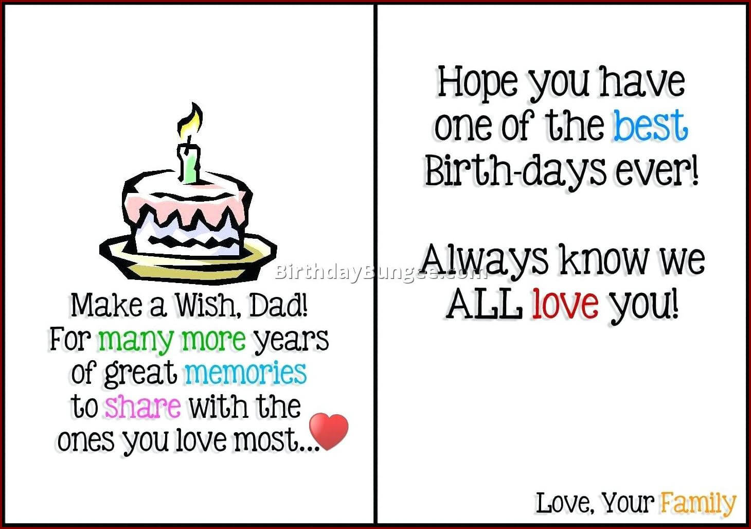026 Printable Birthday Card Template Cards Boyfriend For Foldable Birthday Card Template