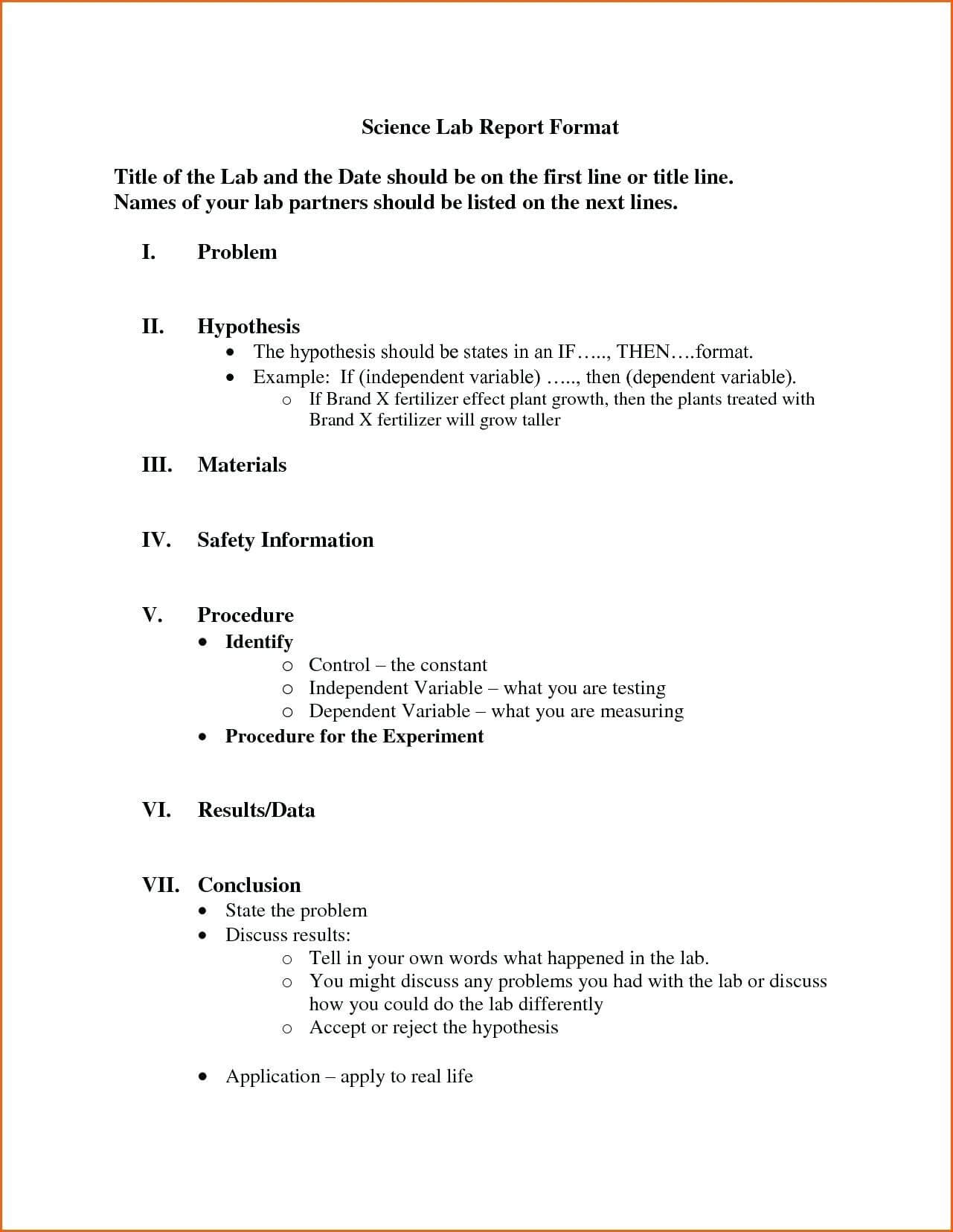 026 Template Lab Report Word Surprising Ideas Sample Physics Within Physics Lab Report Template