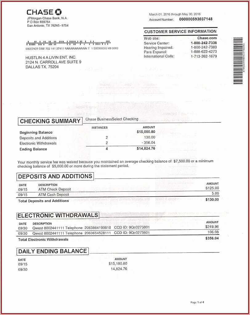 031 Wells Fargo Bank Statement Template Fake Chase Free With Blank Bank Statement Template Download