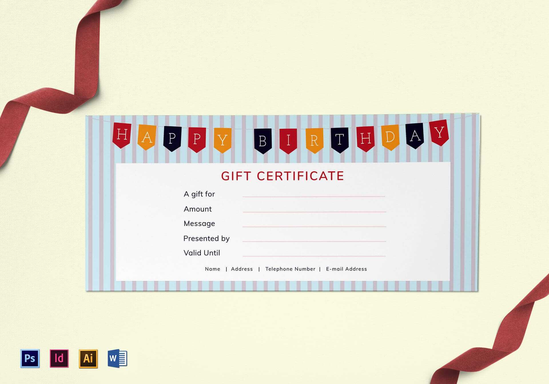 032 Template Ideas Free Silent Auction Gift Certificate Regarding Mock Certificate Template