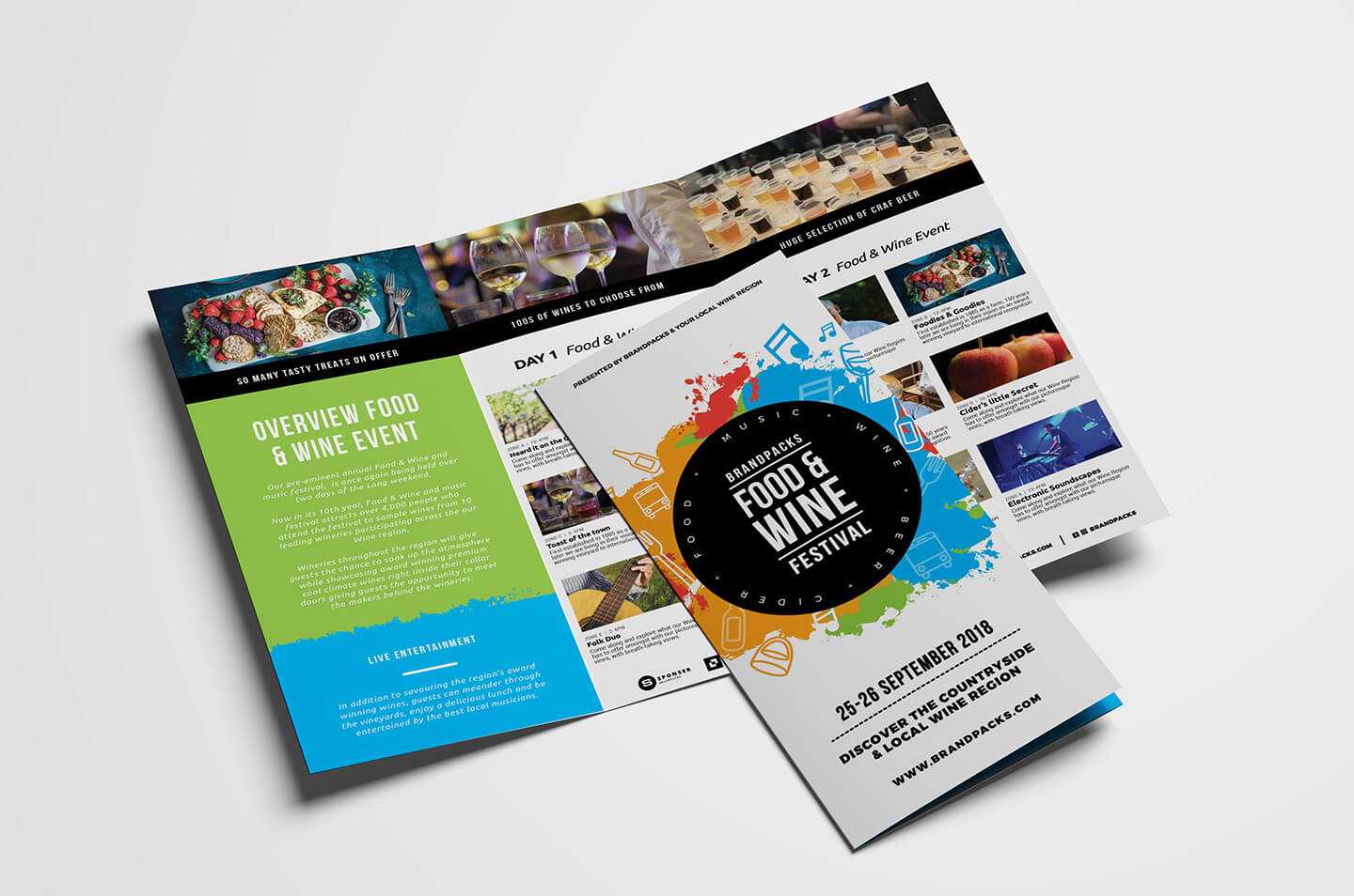 034 Free Event Trifold Brochure Template Fold Breathtaking 3 For Brochure Template Illustrator Free Download