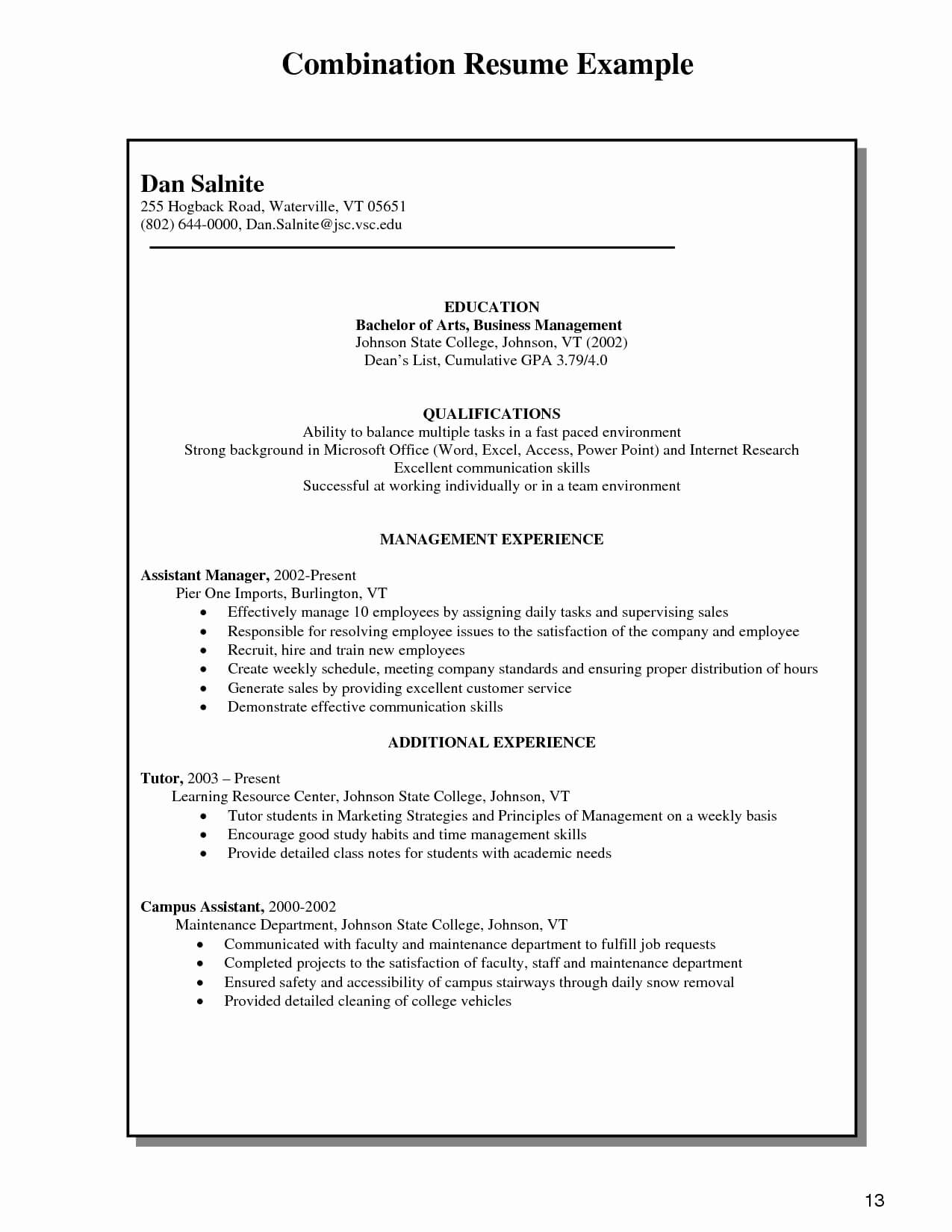 041 Combination Resume Template Free Awesome Bination Of In Combination Resume Template Word