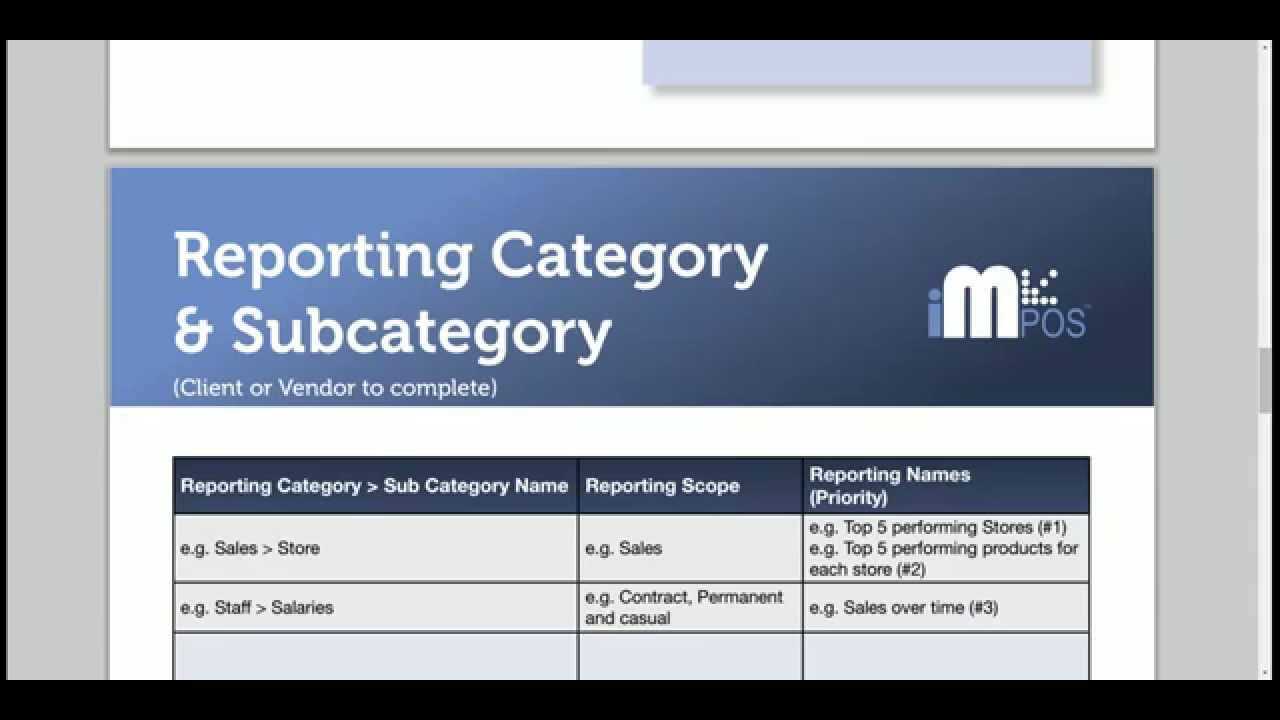 1 – Yellowfin Report Specification Template For Report Specification Template