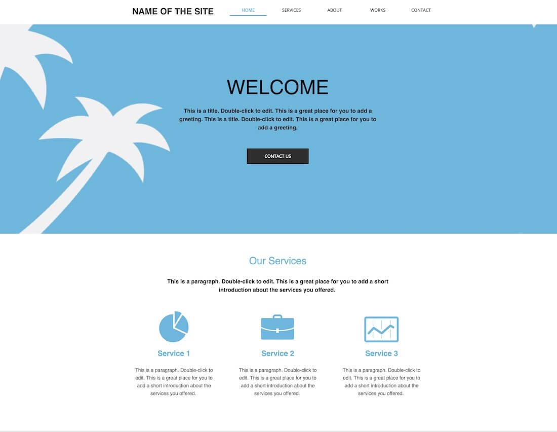 10+ Best Free Blank Website Templates For Neat Sites 2019 Inside Html5 Blank Page Template