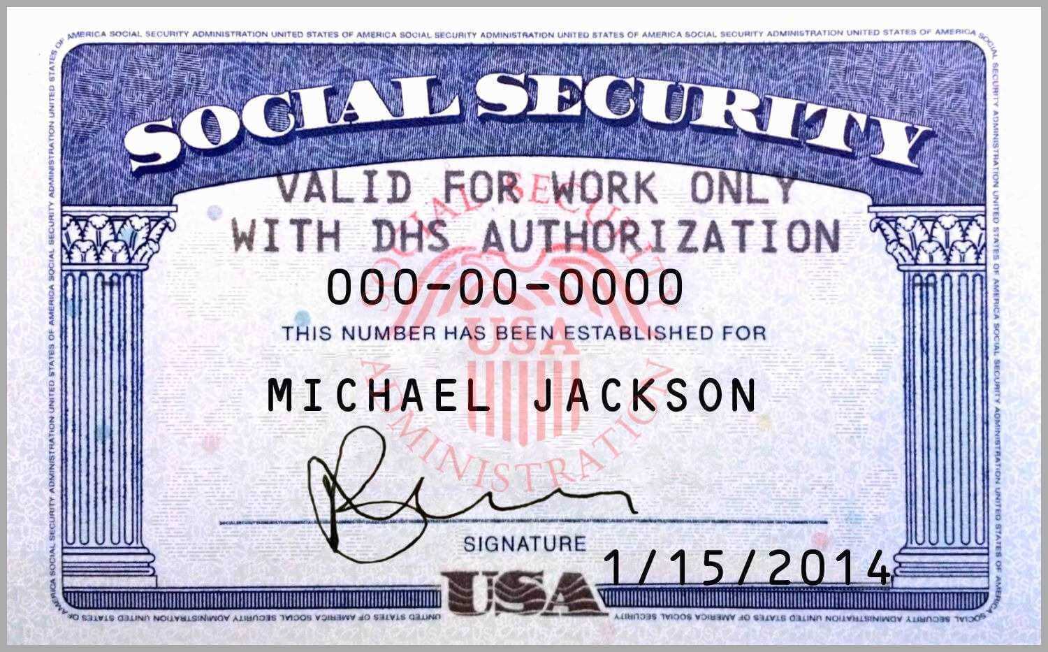 10 Blank Social Security Card Template | Proposal Sample Inside Social Security Card Template Pdf