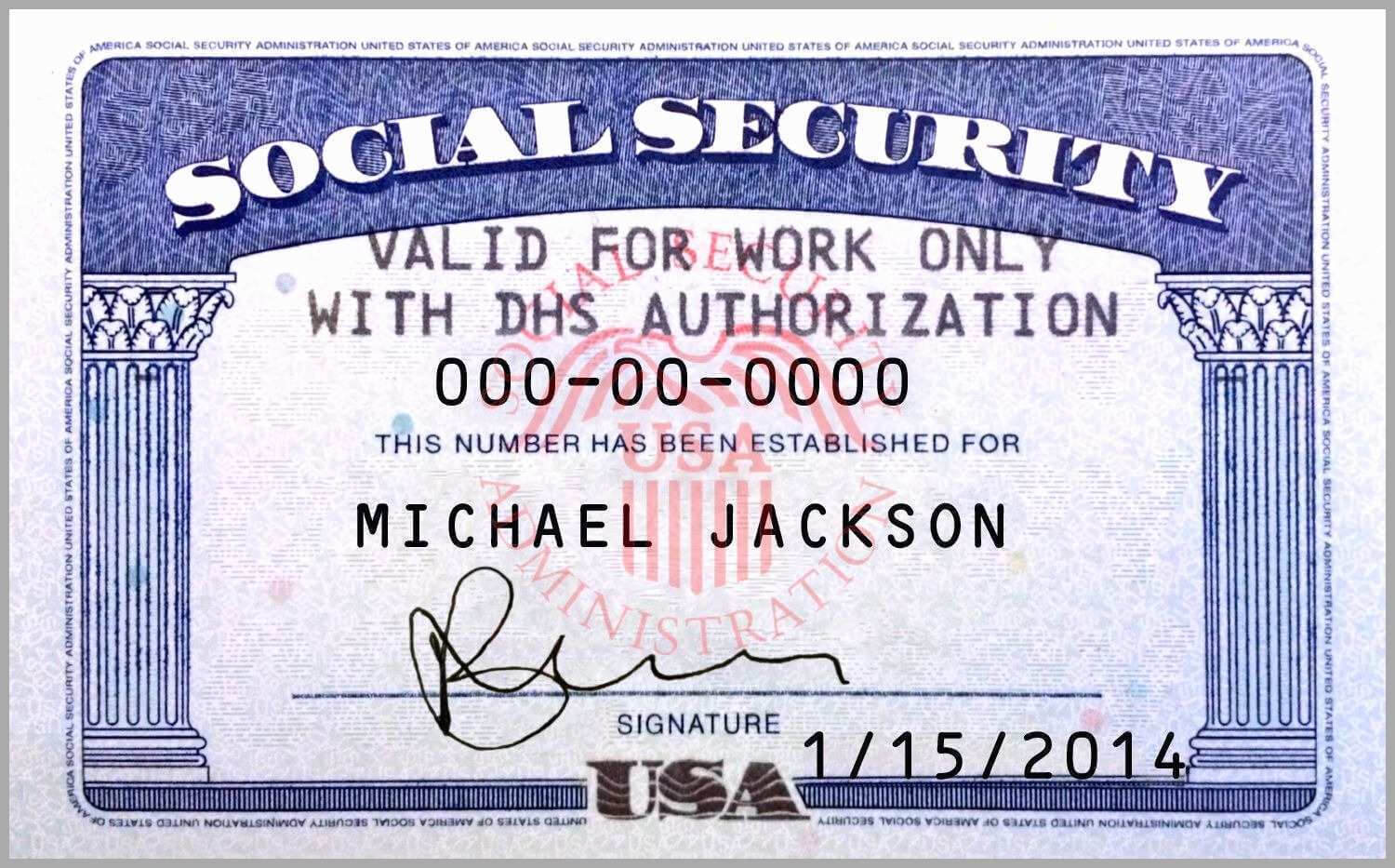 10 Blank Social Security Card Template | Proposal Sample Pertaining To Blank Social Security Card Template