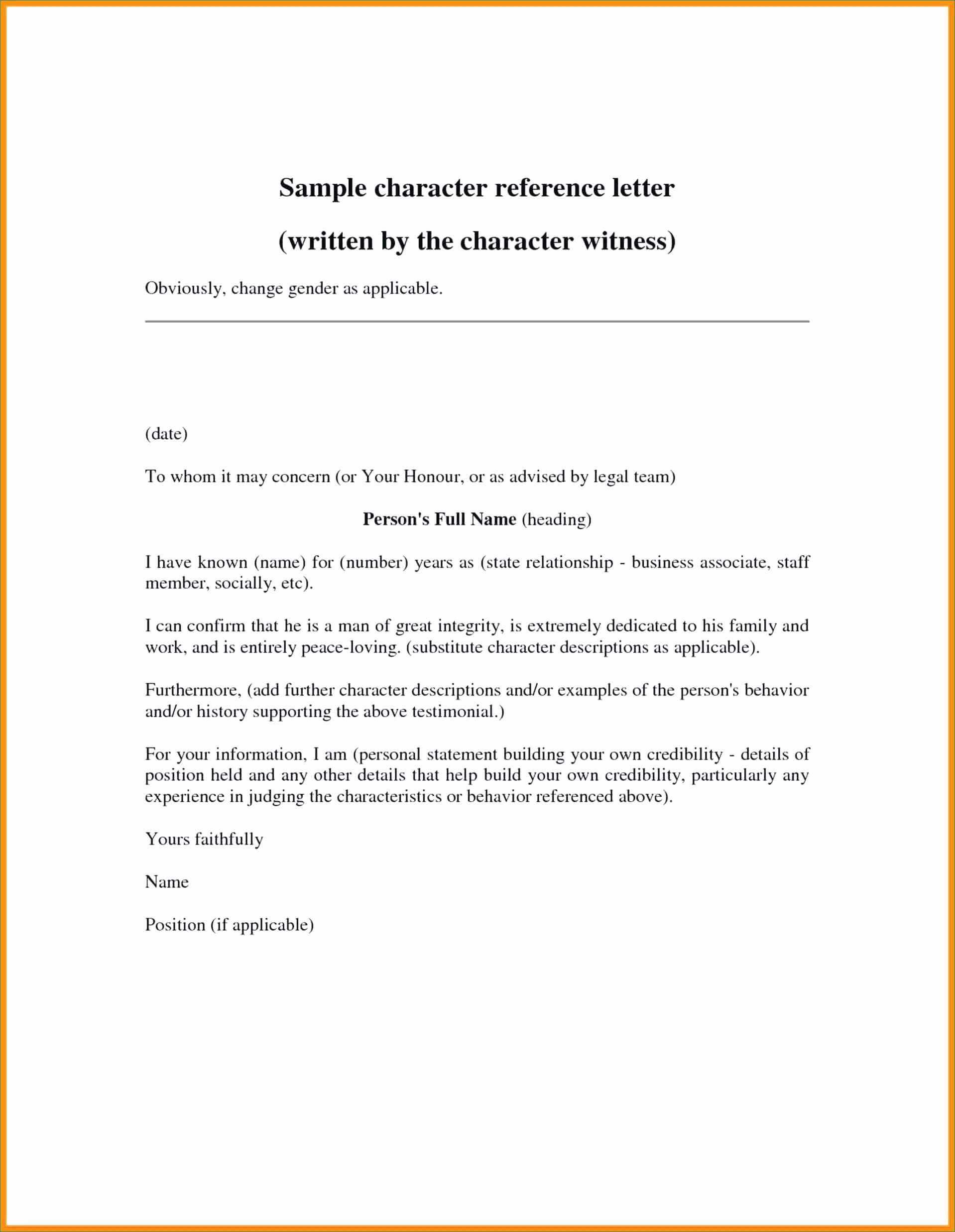 10 Example Of Professional Reference Letter | Proposal Sample For Business Reference Template Word