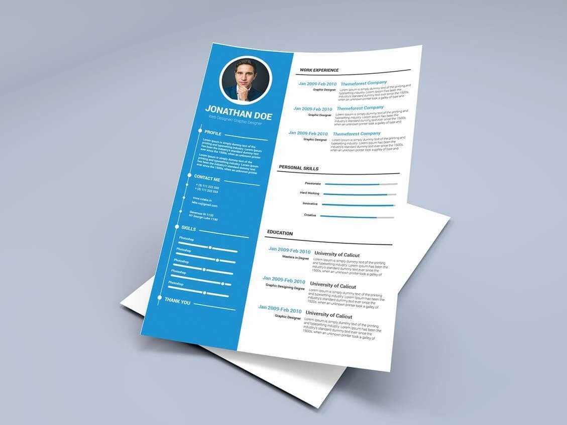 10+ Free Open Office & Libre Office Resume Templates Regarding Open Office Brochure Template