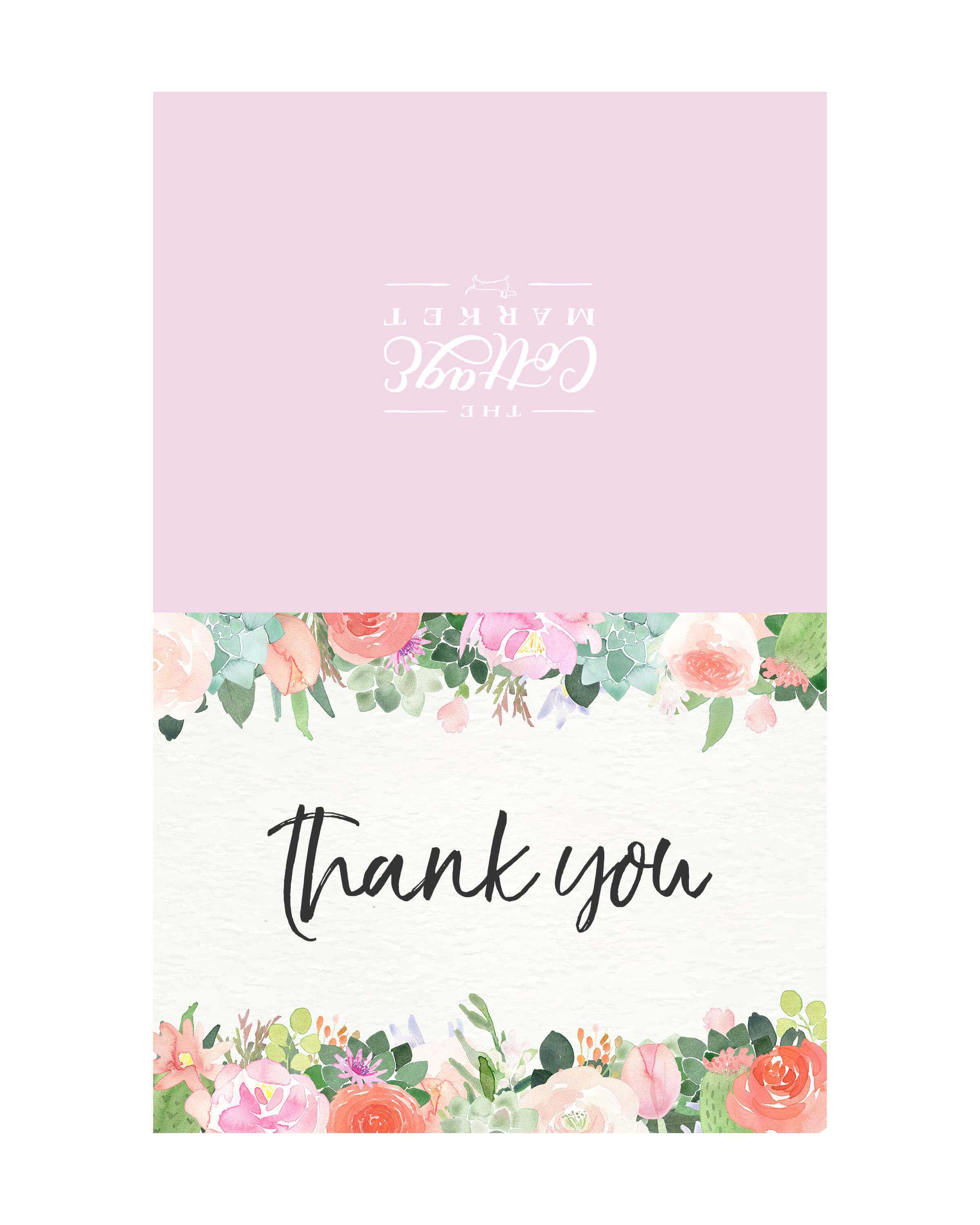 10 Free Printable Thank You Cards You Can't Miss – The Throughout Free Printable Thank You Card Template