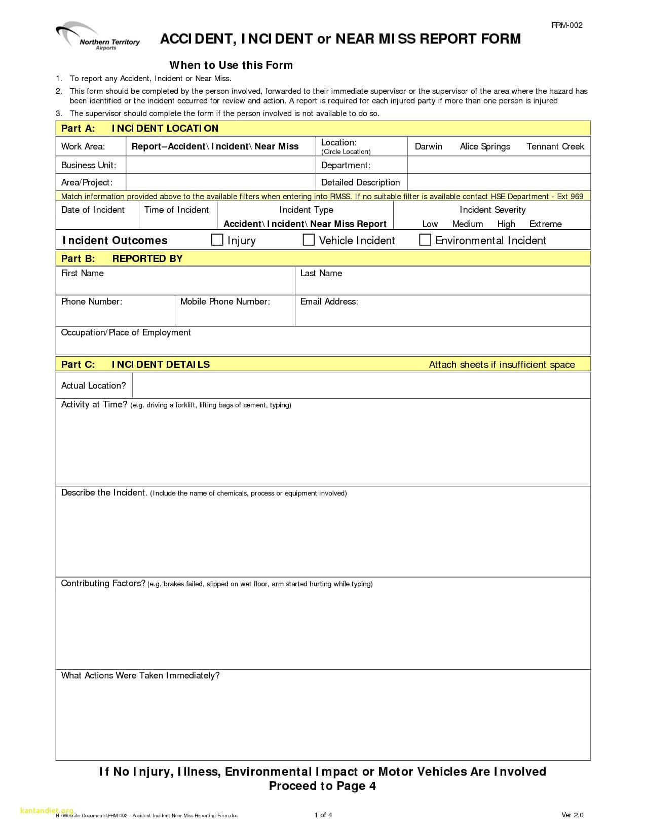 10 Incident Report Sample For Nurses | Resume Samples Throughout Mi Report Template