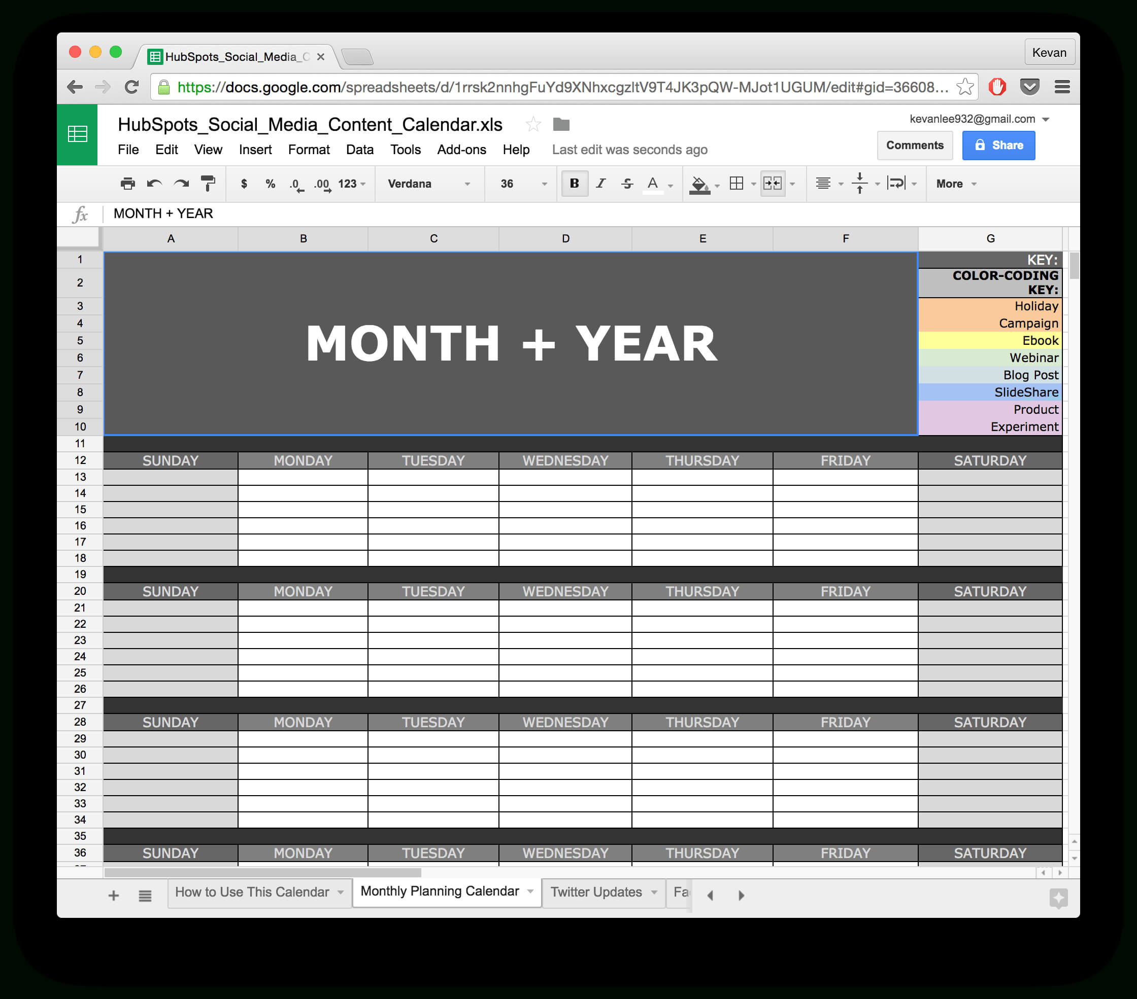 10 Ready To Go Marketing Spreadsheets To Boost Your Pertaining To Monthly Productivity Report Template