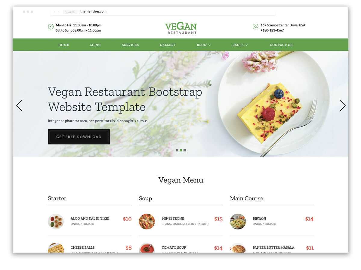 100+ Free Bootstrap Html5 Templates For Responsive Sites Pertaining To Blank Food Web Template